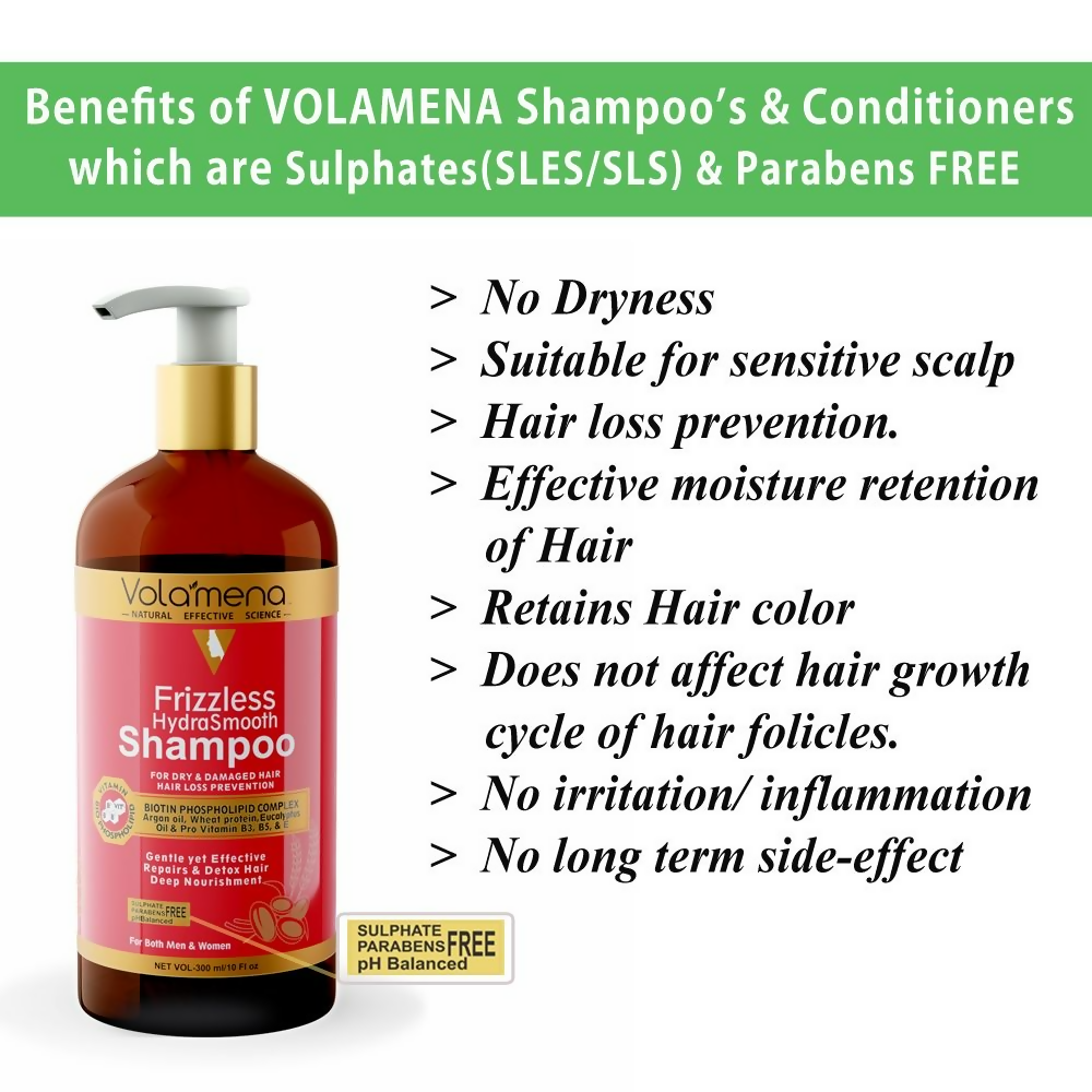 Volamena Frizzless HydraSmooth Shampoo  Grab2Buy Volamena Grab2Buy