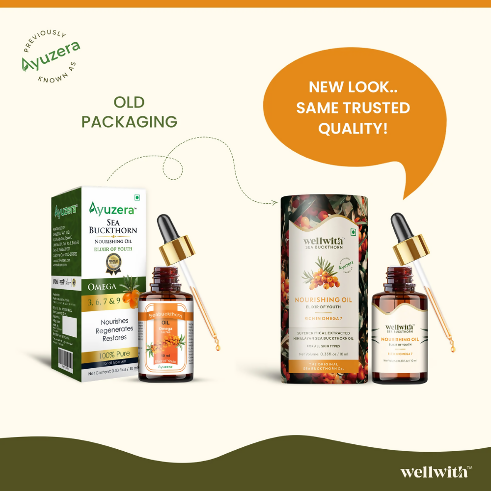 Wellwith Sea Buckthorn Nourishing Oil  Grab2Buy Wellwith Grab2Buy