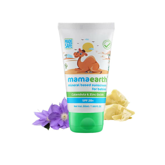 Mamaearth Mineral Based Sunscreen Cream For Babies - Grab2buy