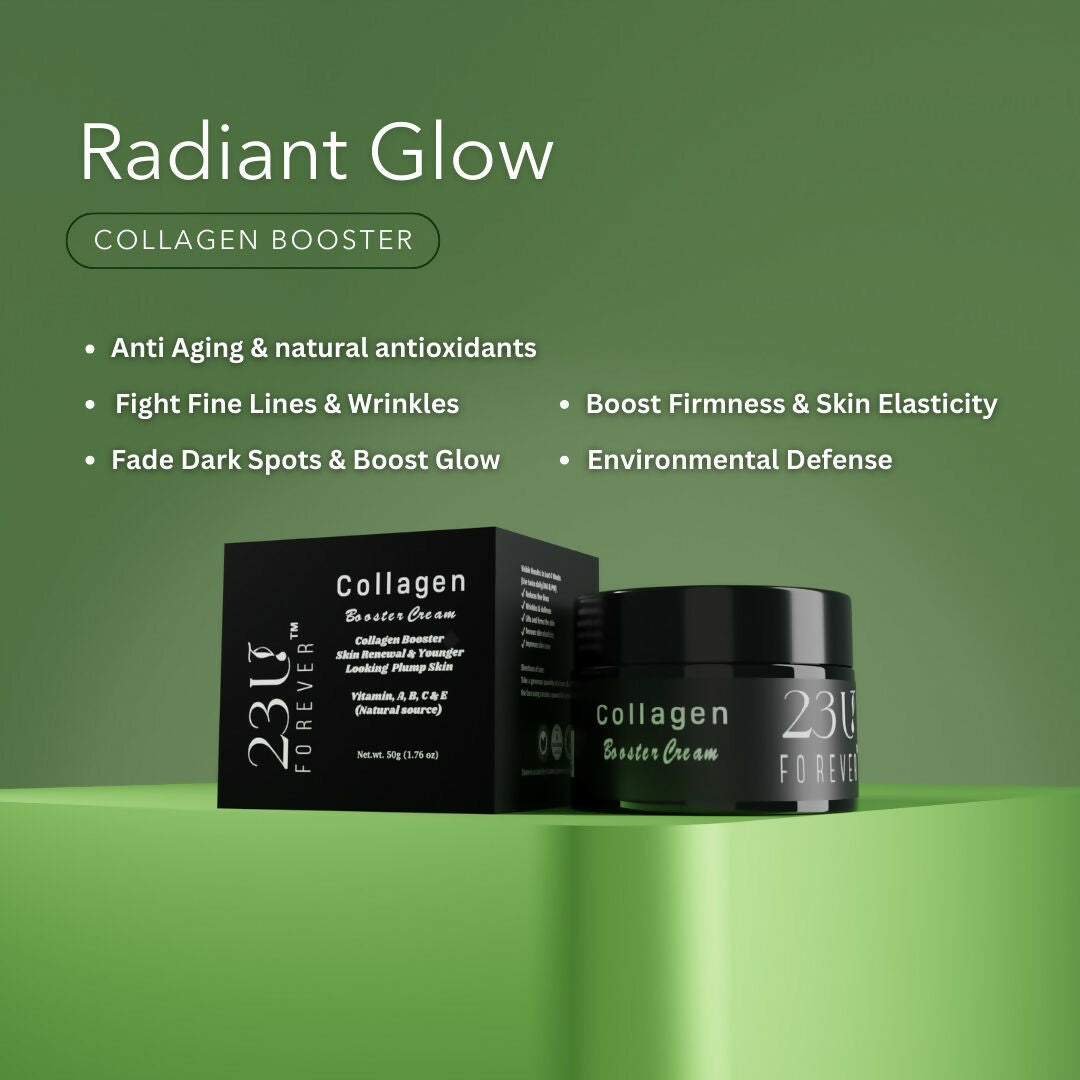 23U Forever Collagen Booster Cream Acts As Skin Renewal & Younger Looking Plump Skin 