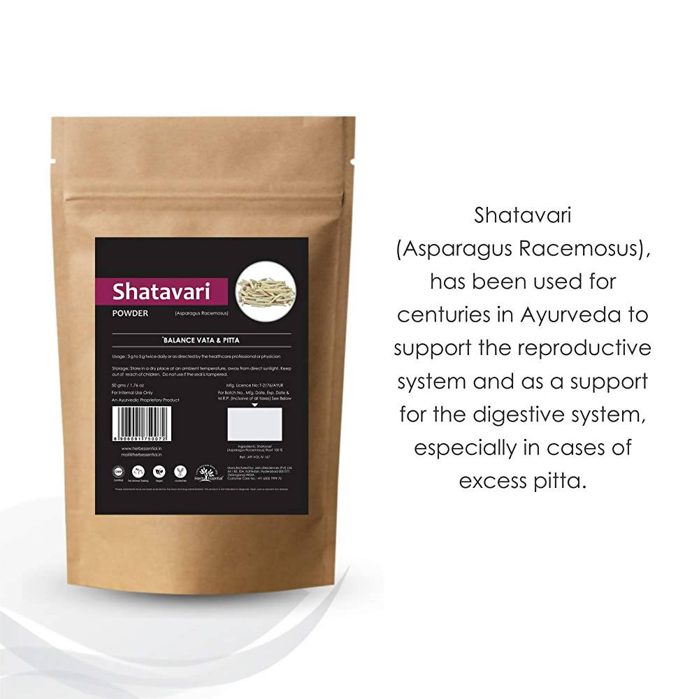 Herb Essential Shatavari Powder 