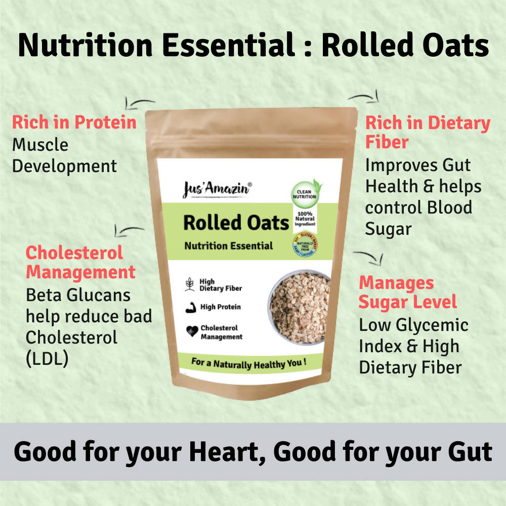 Jus Amazin Rolled Oats - Grab2buy