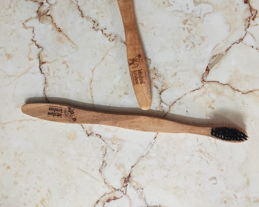 Lakshmi Krishna Naturals Charcoal Neem Brush 