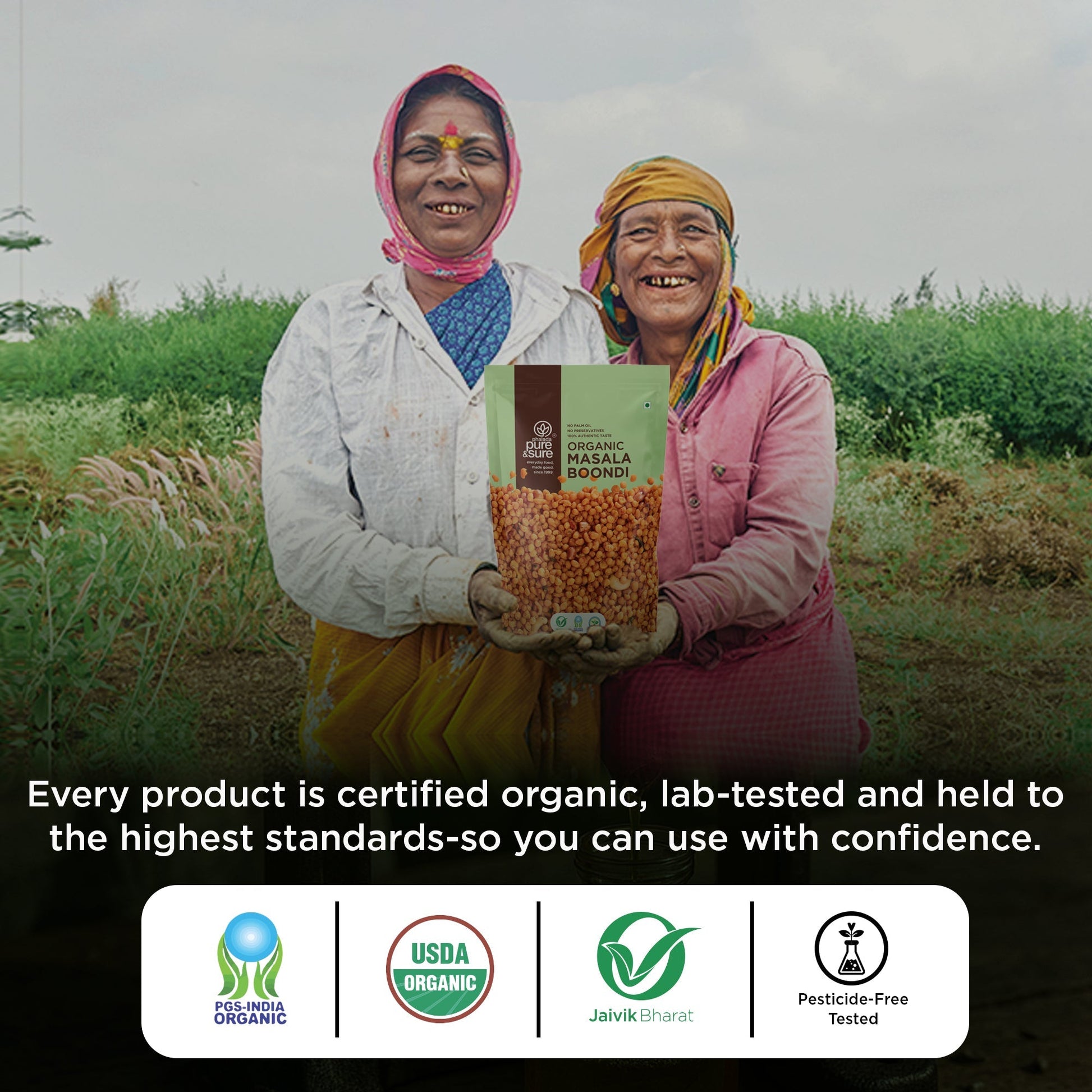 Pure & Sure Organic Masala Boondi
