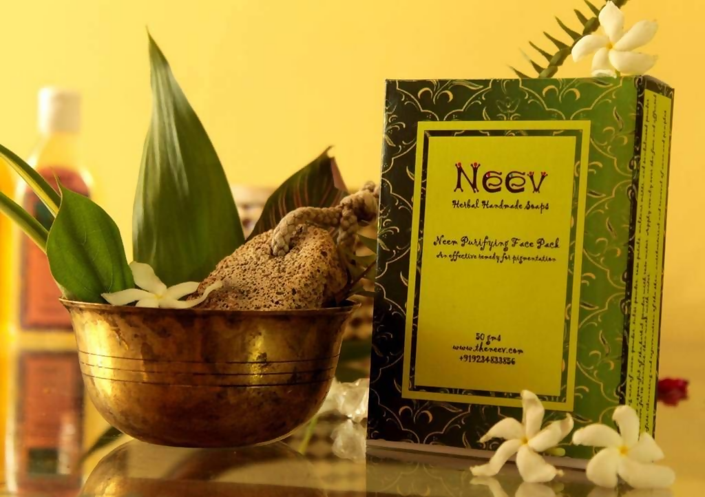 Neev Herbal Handmade Soaps Neem Purifying Face Pack
