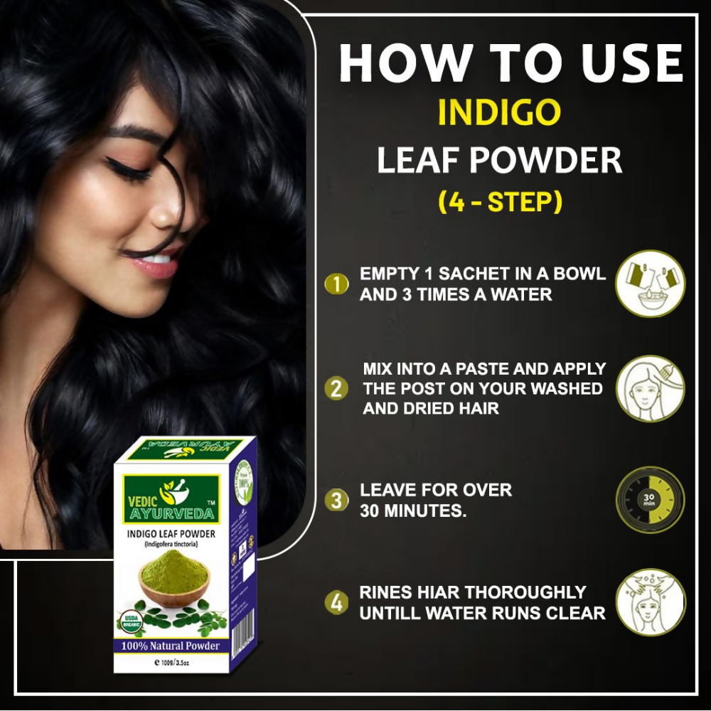 VedicAyurveda Indigo Leaf Powder  Grab2Buy VedicAyurveda Grab2Buy