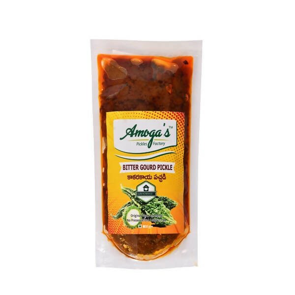 Amoga's Pickles Factory Bitter Gourd Pickle Andhra Style - Grab2buy