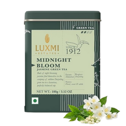 Luxmi Estates Midnight Bloom - Jasmine Green Tea