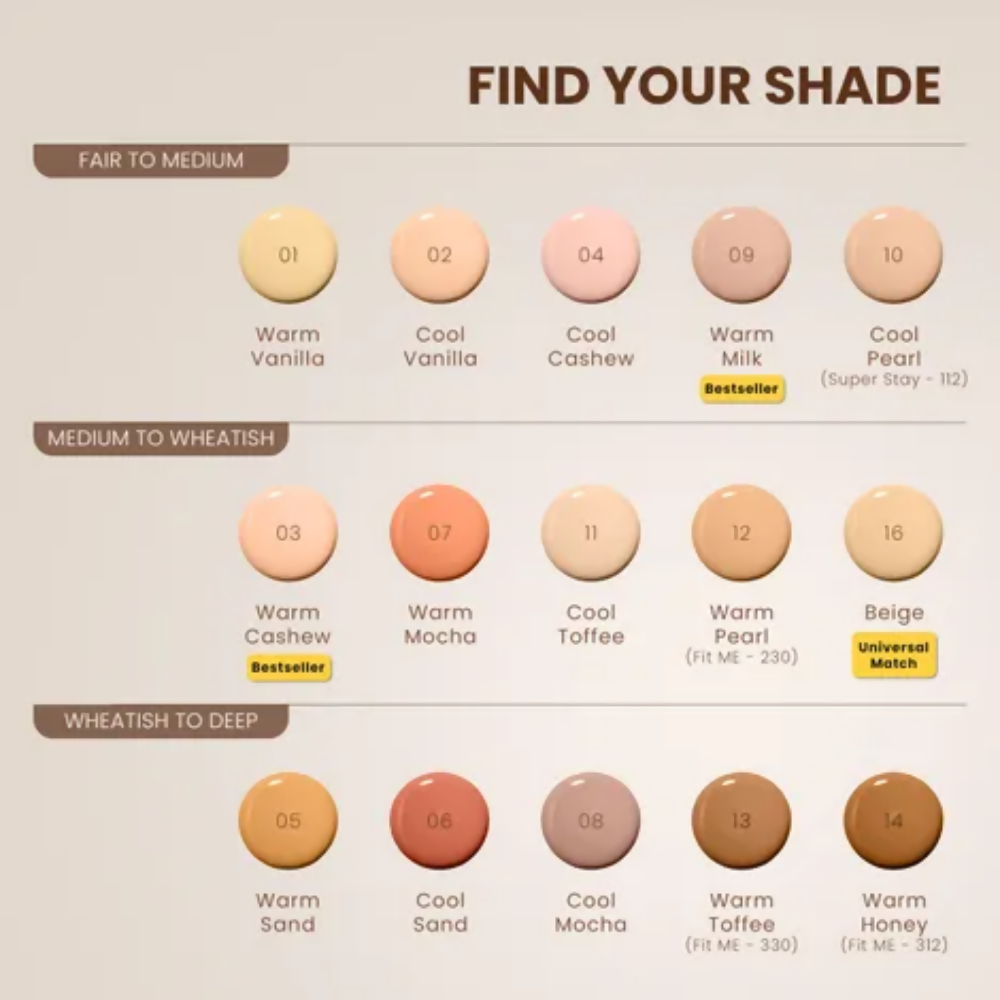 NY Bae 3 IN 1 Serum Foundation - Cool Pearl 10