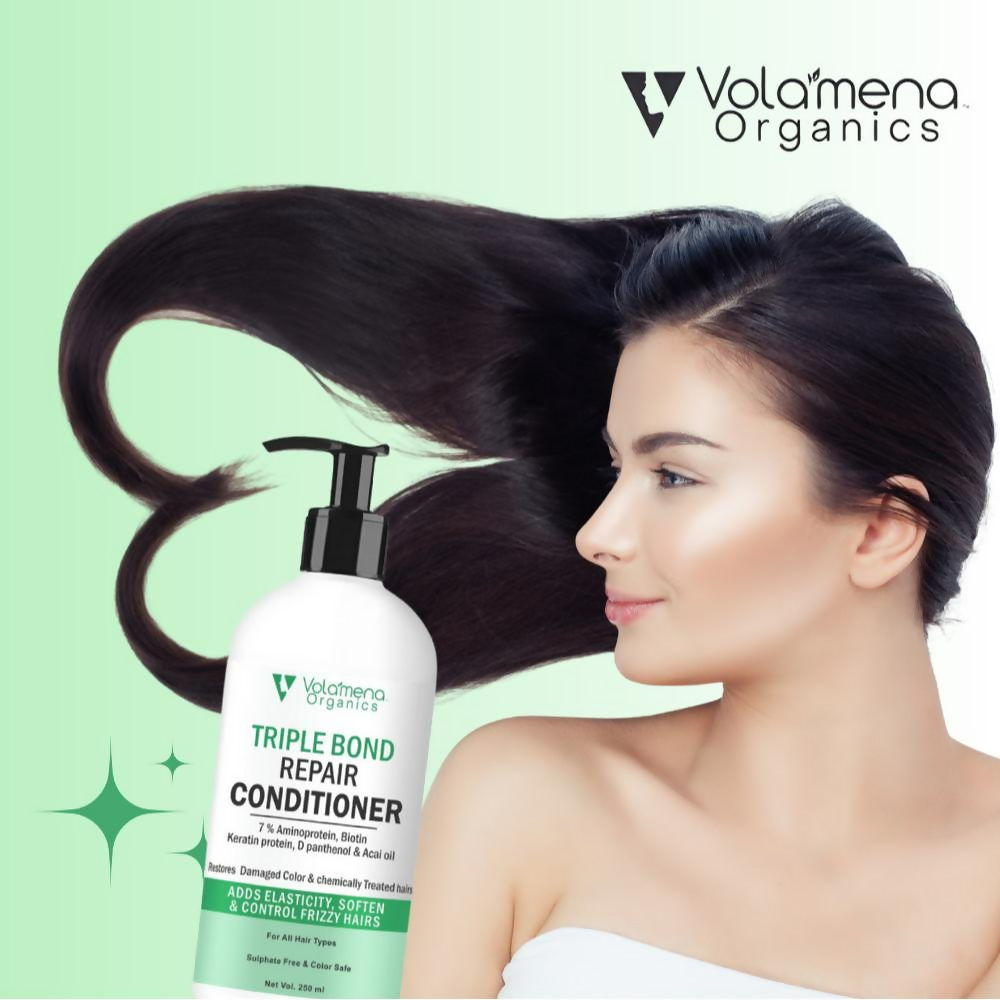Volamena Organics Triple Bond Repair Conditioner  Grab2Buy Volamena Grab2Buy