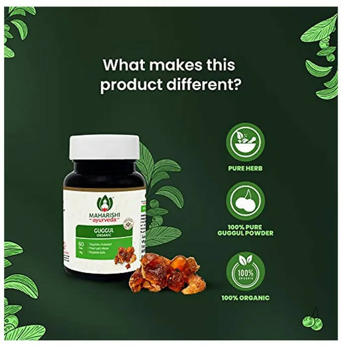Maharishi Ayurveda Organic Guggul Tablets 
