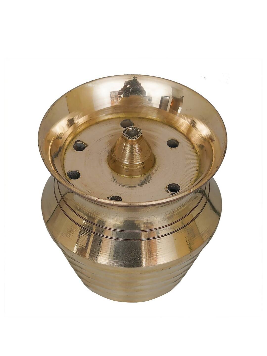 Grab2Buy Yellow Brass Incense Stick Holder 