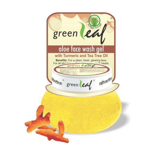 Green Leaf Aloe Face Wash Gel - Grab2buy