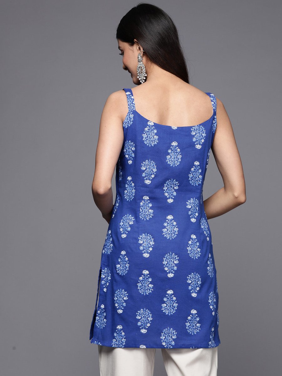 Ahalyaa Floral Printed Pure Cotton Tunic  Grab2Buy Ahalyaa Grab2Buy