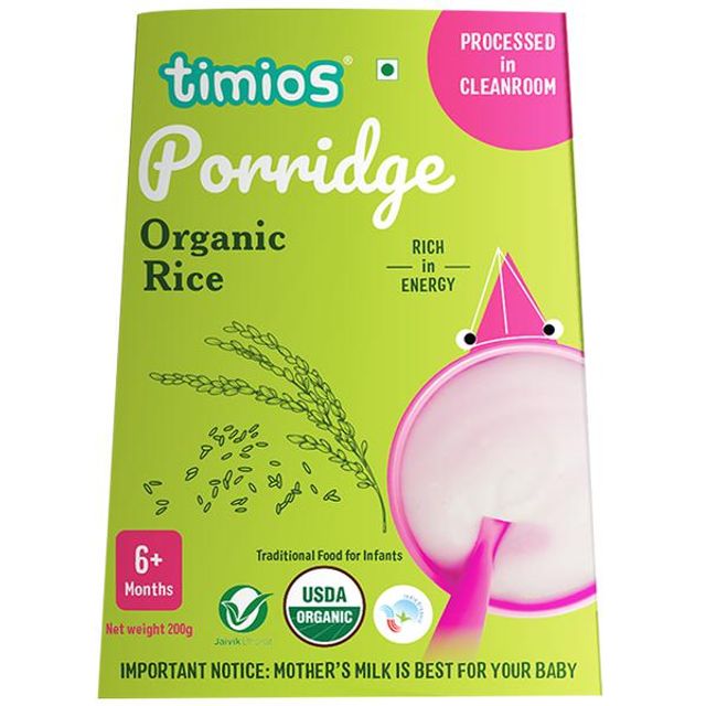 Timios Organic Rice Porridge 