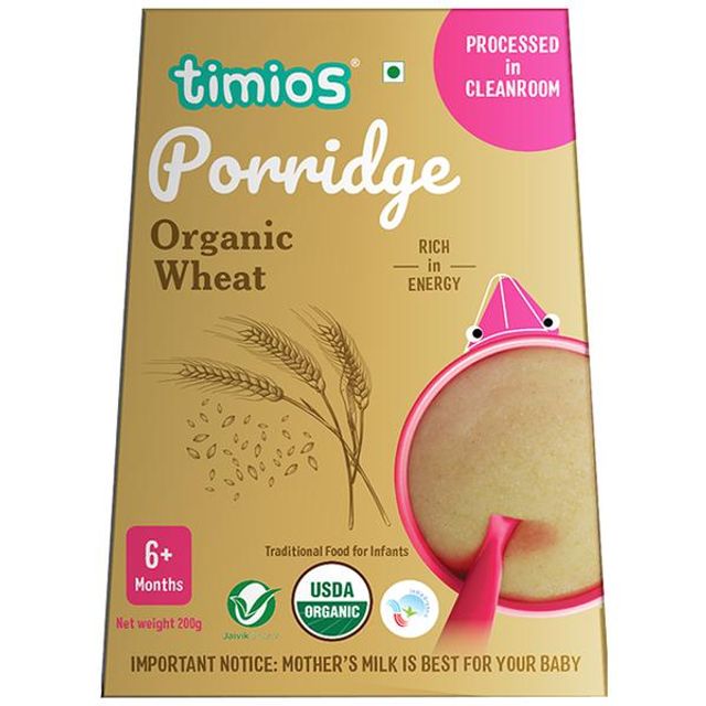 Timios Organic Wheat Porridge 