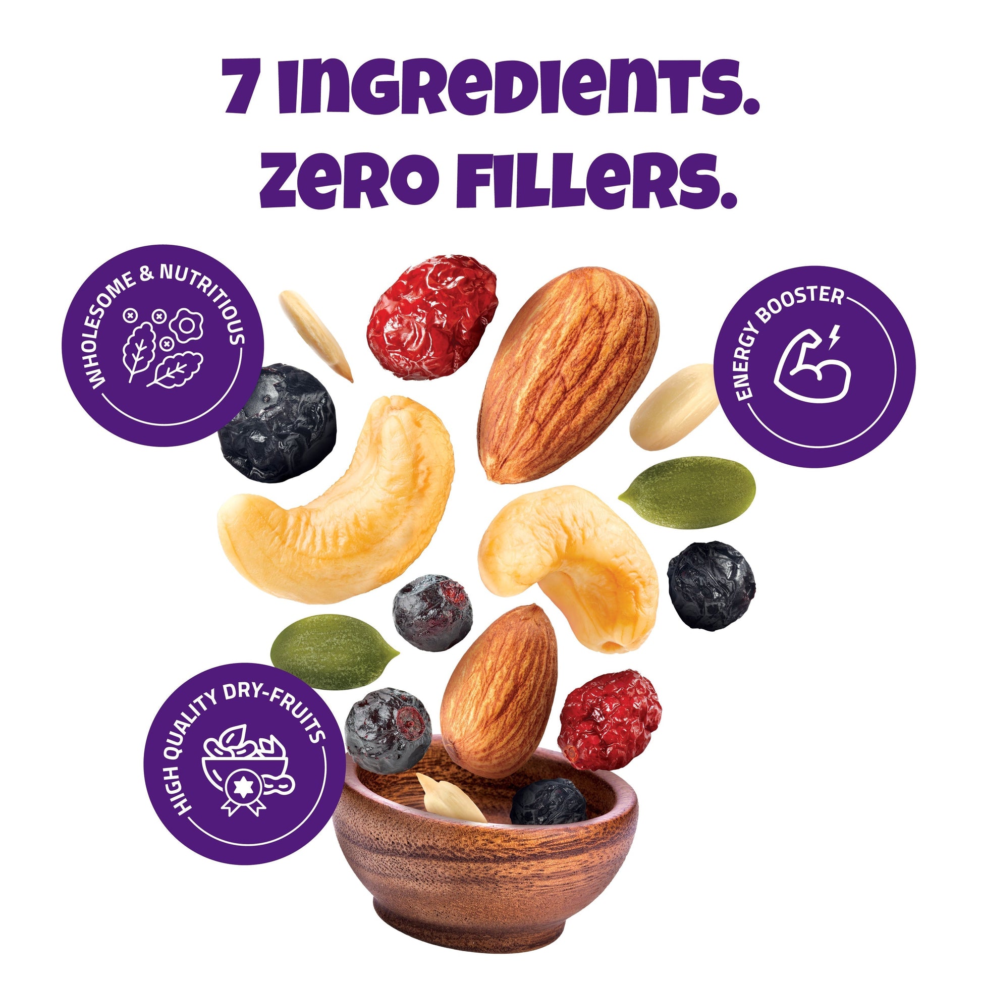 Grab2Buy Trail Mix (200g) + Berry Mix (200g)  Grab2Buy Farmley Grab2Buy
