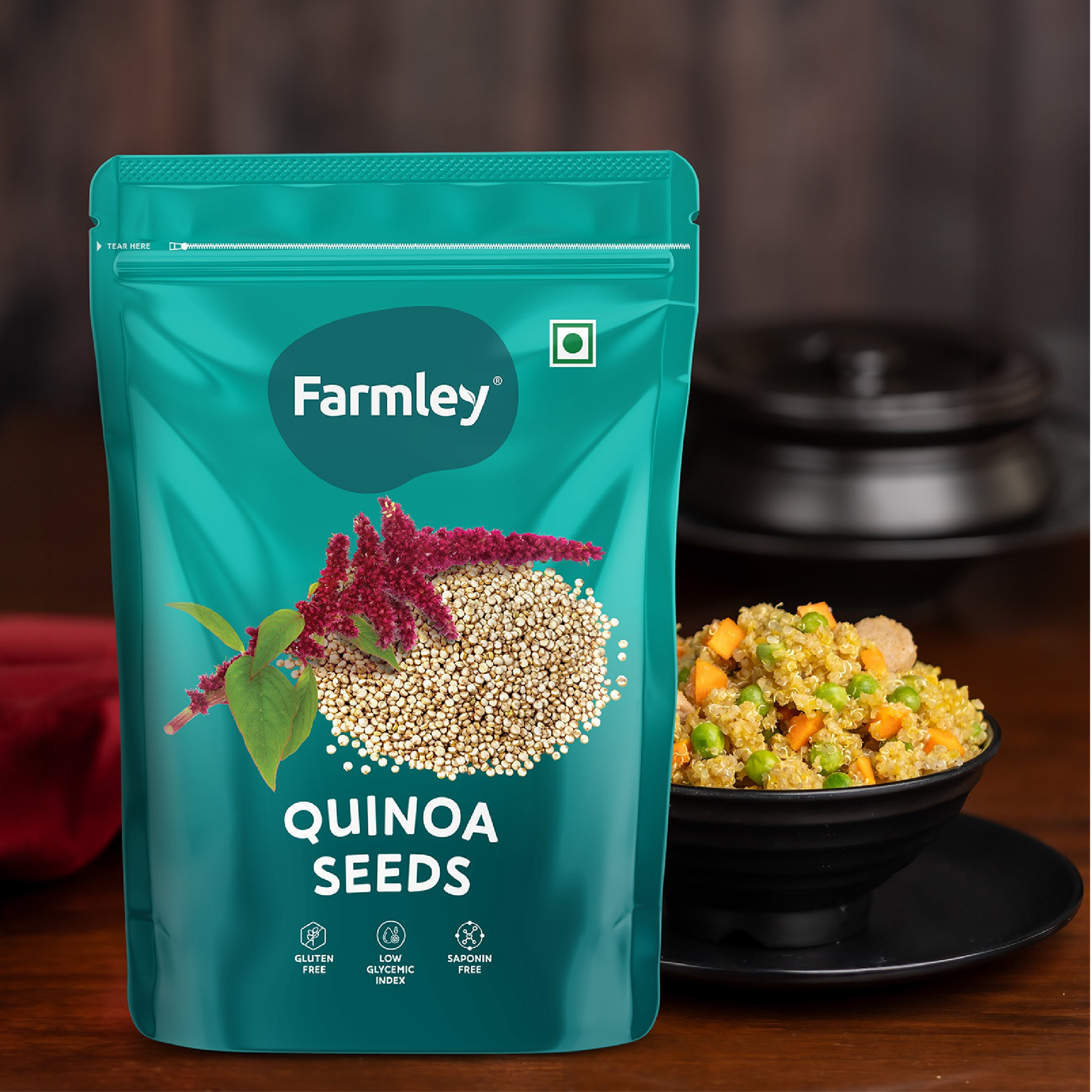 Farmley Quinoa - Ready To Cook