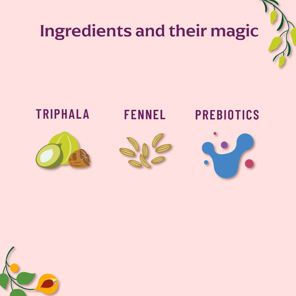 Panchamrit Triphala Effervescent Tablets-Lime Flavor - Grab2buy