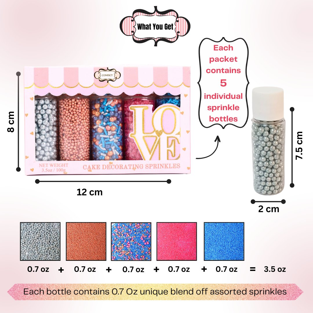 Confect Fusion Mashup Sprinkles FM Multipack 40