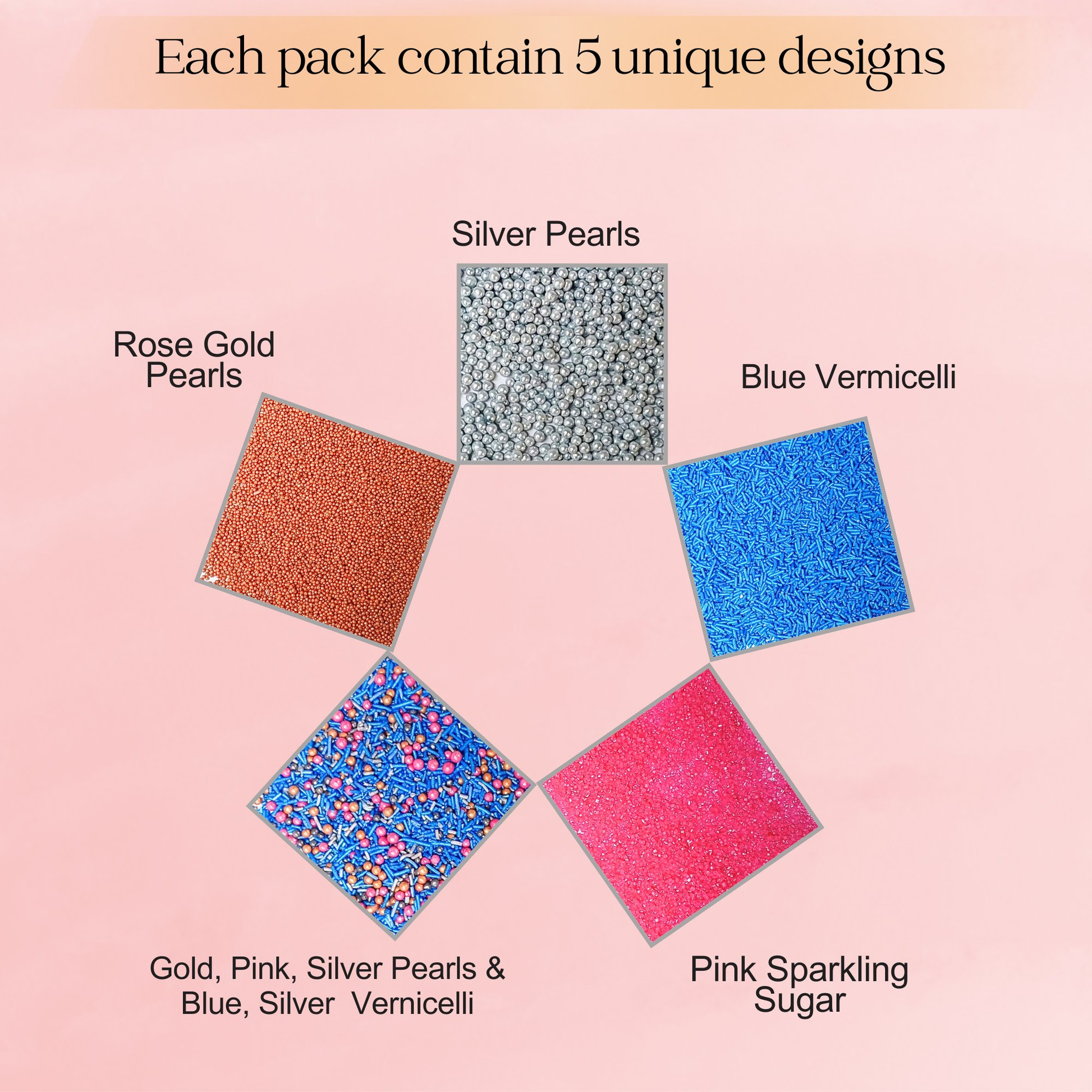 Confect Fusion Mashup Sprinkles FM Multipack 40