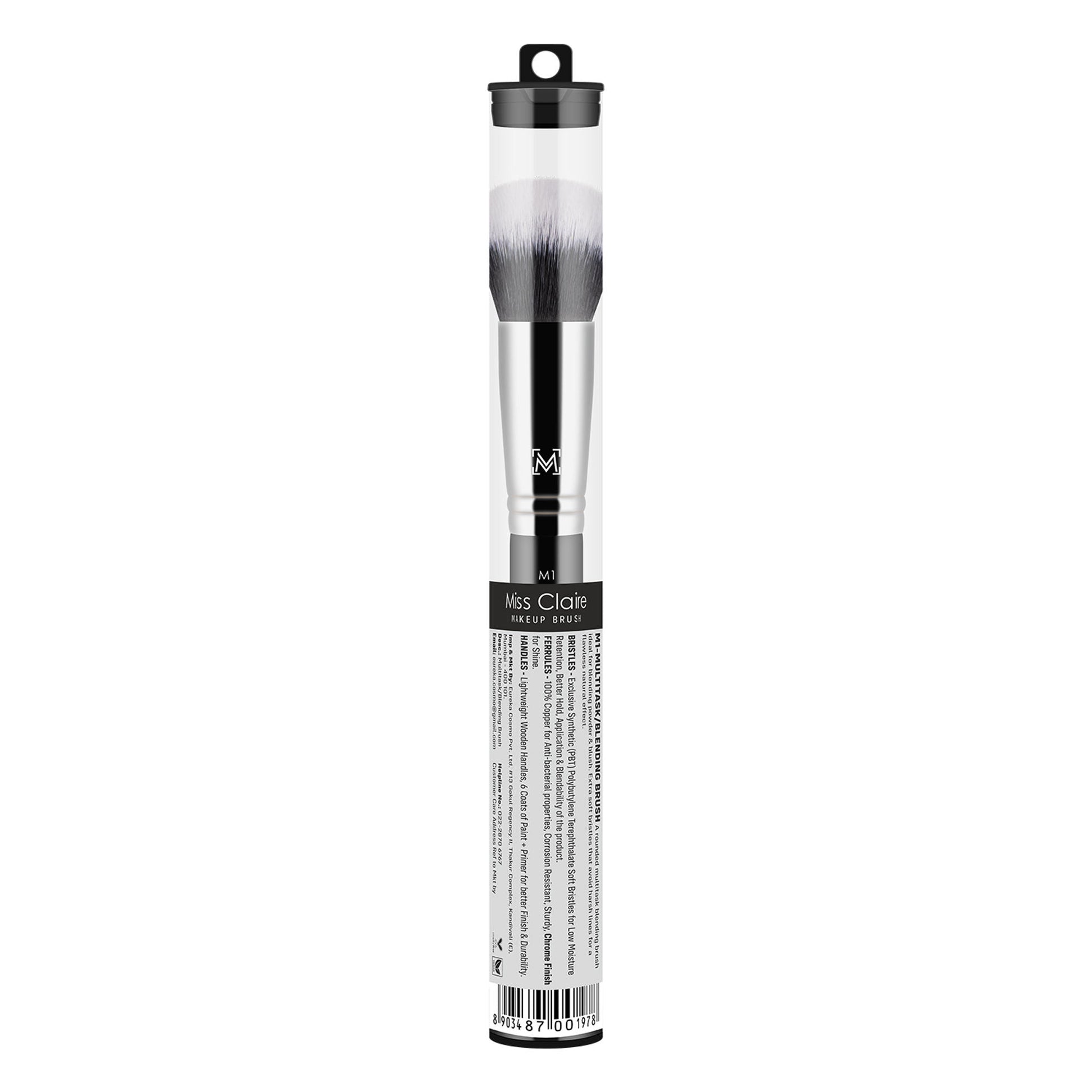 Miss Claire M1 - Multitask/Blending Brush - Chrome