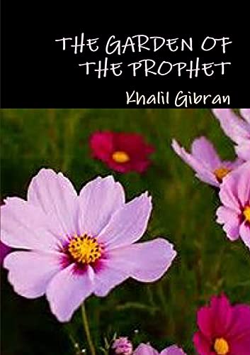 The Garden of the Prophet by Gibran, Khalil  Grab2Buy Generic Grab2Buy