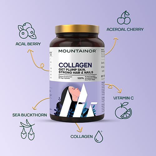 Mountainor Plant-Based Collagen Builder Capsules - Grab2buy
