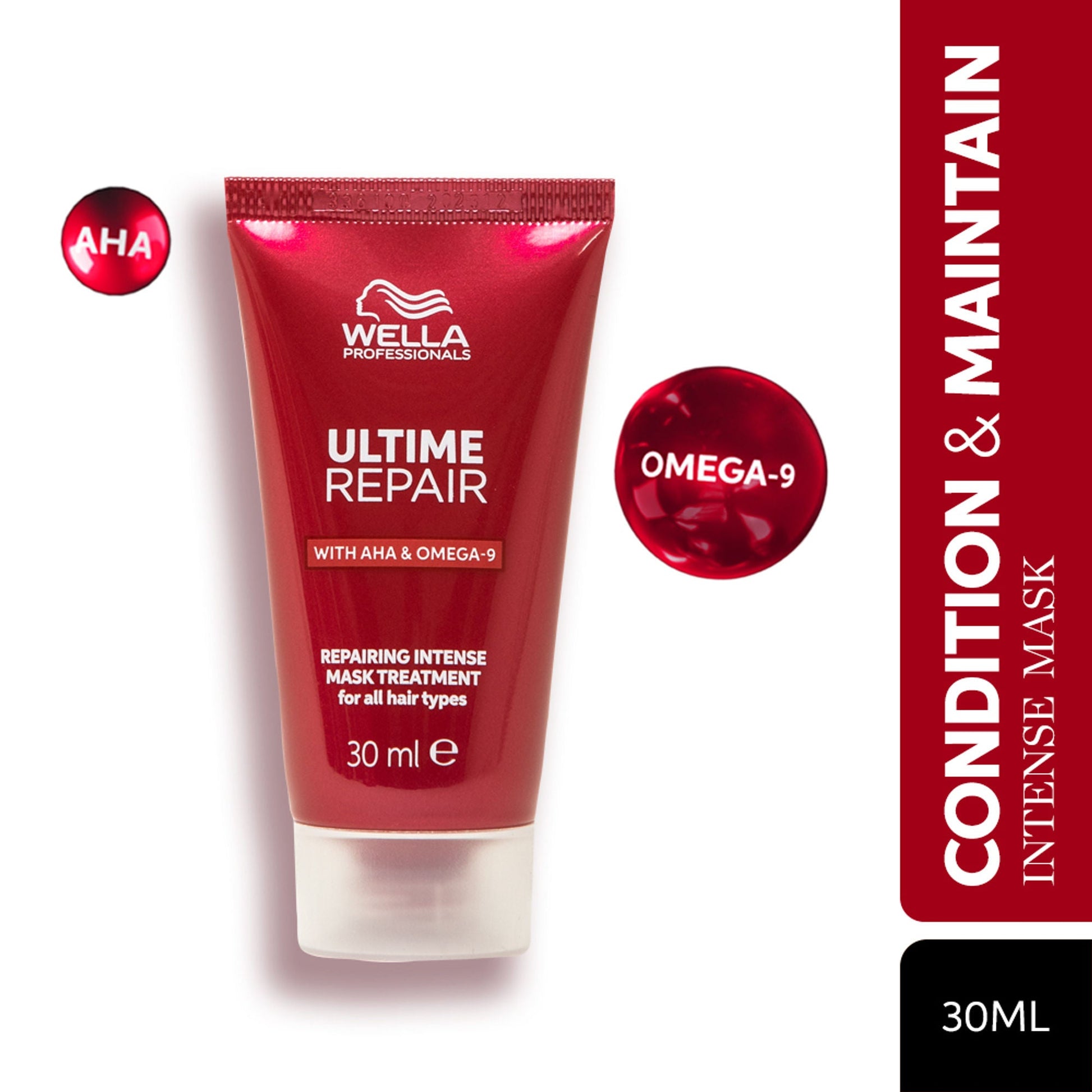 Wella Professionals Ultime Repair Intense Mask Mini with AHA & Omega-9  Grab2Buy Wella Professionals Grab2Buy