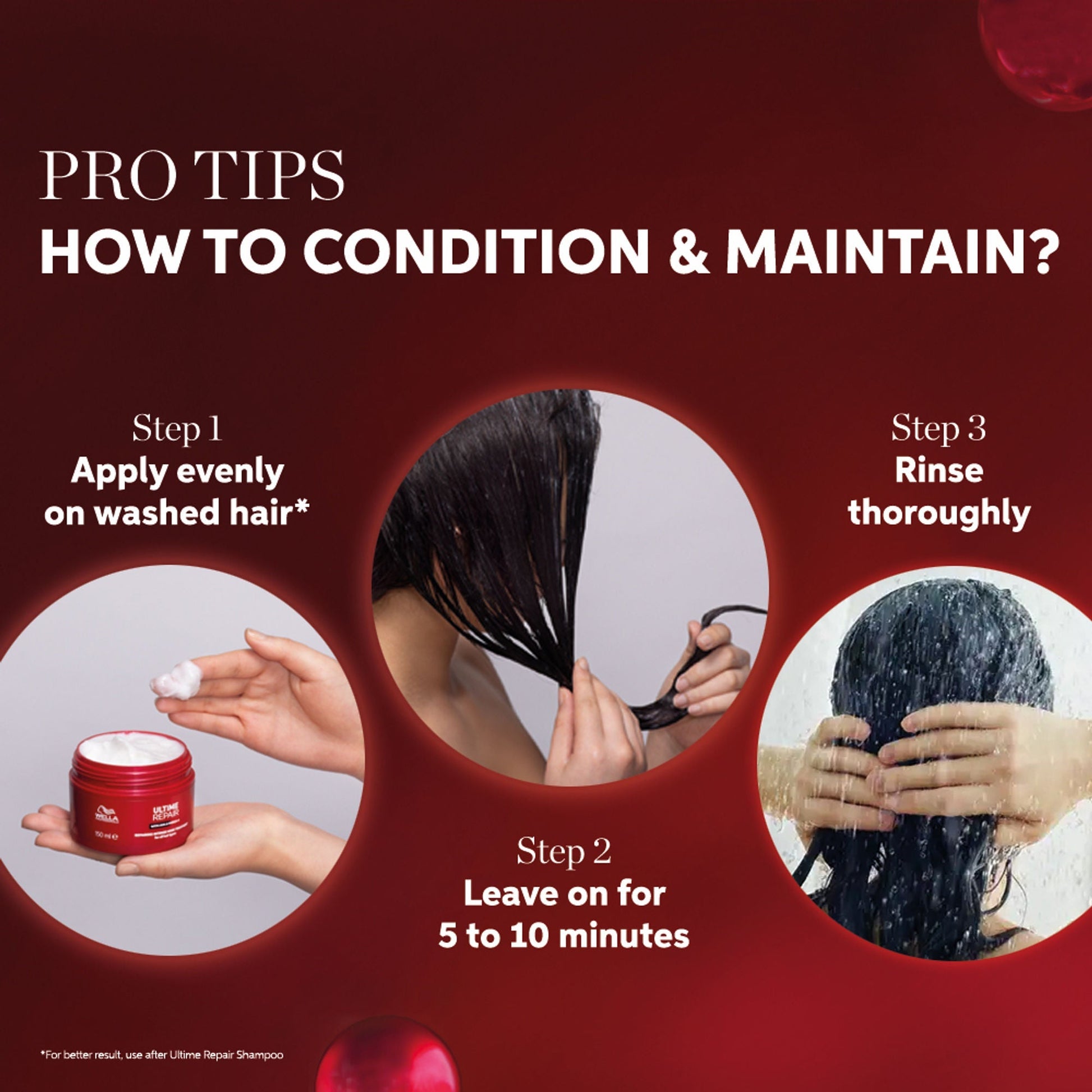 Wella Professionals Ultime Repair Intense Mask Mini with AHA & Omega-9  Grab2Buy Wella Professionals Grab2Buy