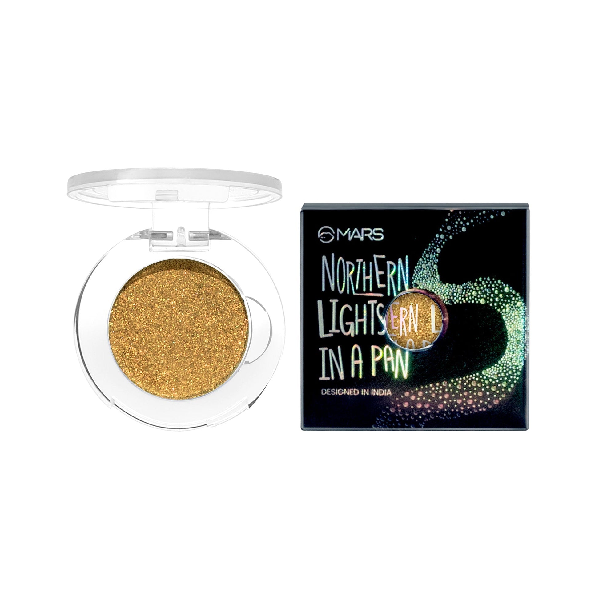 MARS Cosmetics Northern Lights In A Pan Eyeshadow Palette - 01 Swirling Sweden 