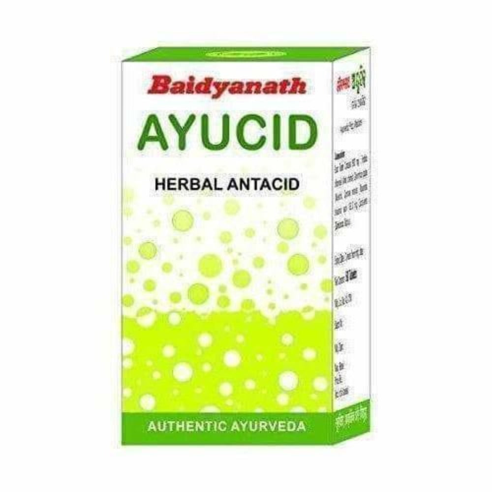 Baidyanath Ayucid - 50 Tablets (Pack of 3)  Grab2Buy Baidyanath Grab2Buy