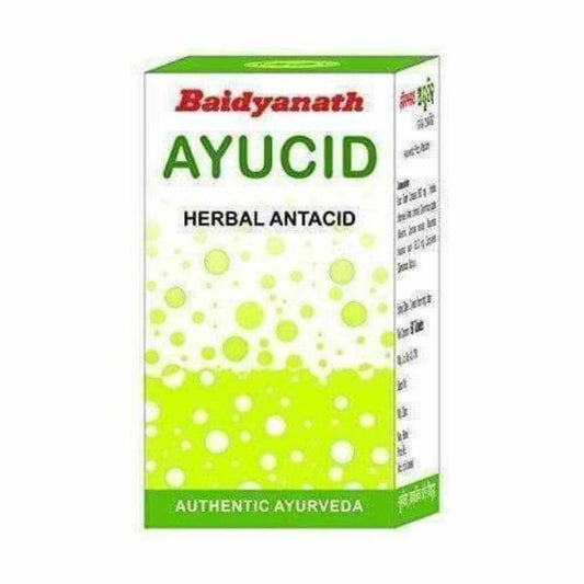 Baidyanath Ayucid - 50 Tablets (Pack of 3)  Grab2Buy Baidyanath Grab2Buy