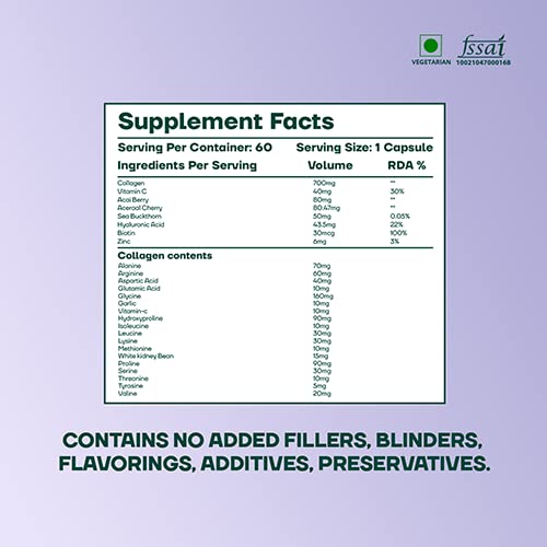 Mountainor Plant-Based Collagen Builder Capsules - Grab2buy