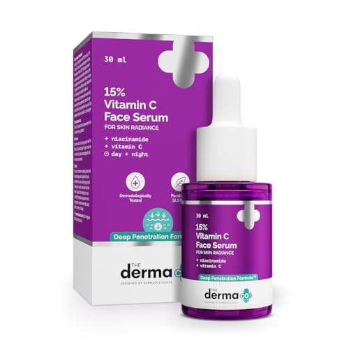 The Derma Co 15% Vitamin C Face Serum For Skin Radiance  Grab2Buy The Derma Co Grab2Buy