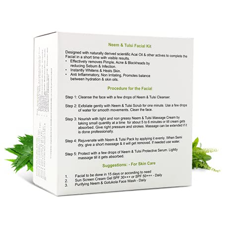Inveda Neem and Tulsi Facial Kit 