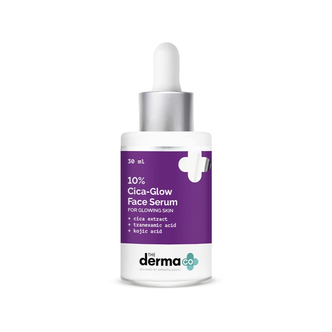 The Derma Co 10% Cica-Glow Face Serum for Glowing Skin  Grab2Buy The Derma Co Grab2Buy