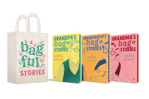 A Bagful of Stories: A Gift Edition Boxset of Grandma’s, Grandpa’s and Grandparents’ Bag of Stories by Sudha Murty 