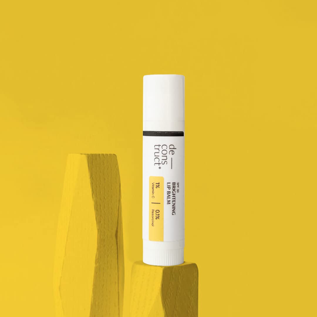 Deconstruct Brightening Lip Balm with SPF 50 - For Dark, Pigmented, Dry, Flaky Lips  Grab2Buy Deconstruct Grab2Buy