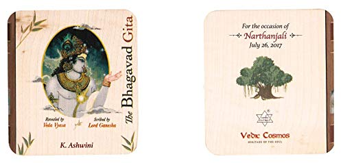The Bhagavad Gita - A8 Wooden Edition by Veda Vyasa  Grab2Buy Generic Grab2Buy