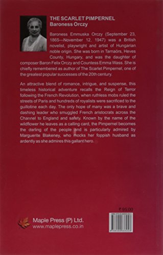 The Scarlet Pimpernel - Baroness Orczy (Maple Classics) by Baroness Orczy  Grab2Buy Generic Grab2Buy