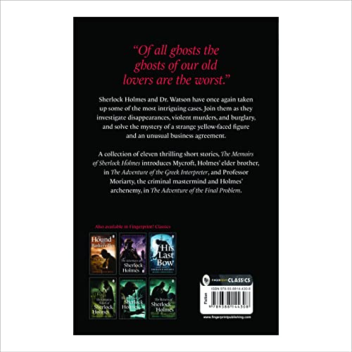 The Memoirs of Sherlock Holmes by Sir Arthur Conan Doyle  Grab2Buy Generic Grab2Buy