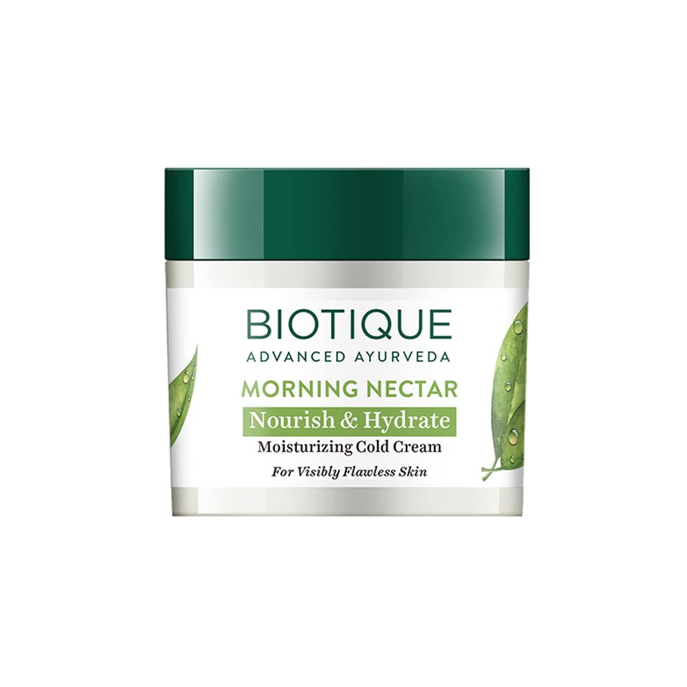 Biotique Advanced Ayurveda Bio Morning Nectar Visibly Flawless Moisturizing Cream - Grab2buy