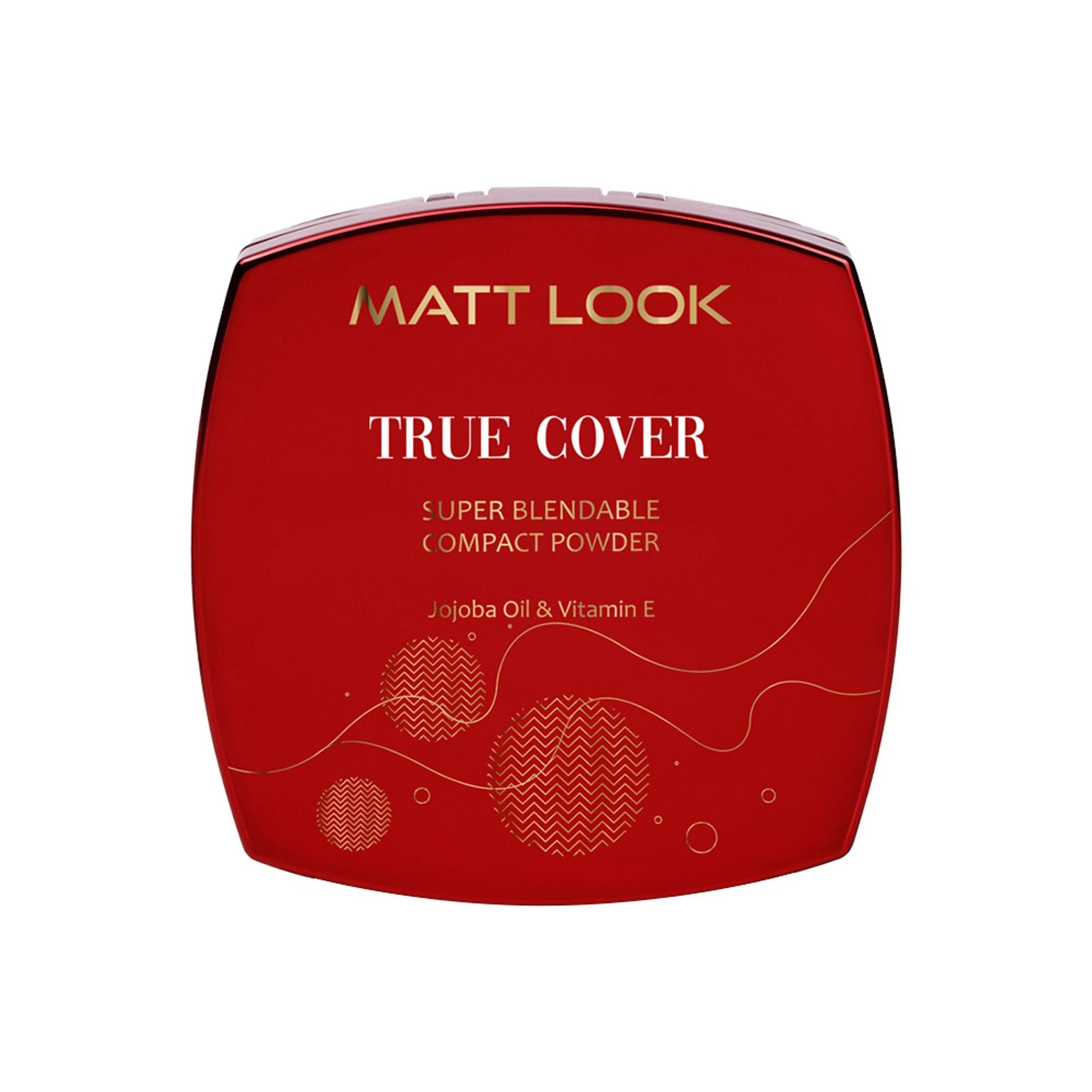 Matt Look True Cover Super Blendable Compact Powder - Golden Sand 