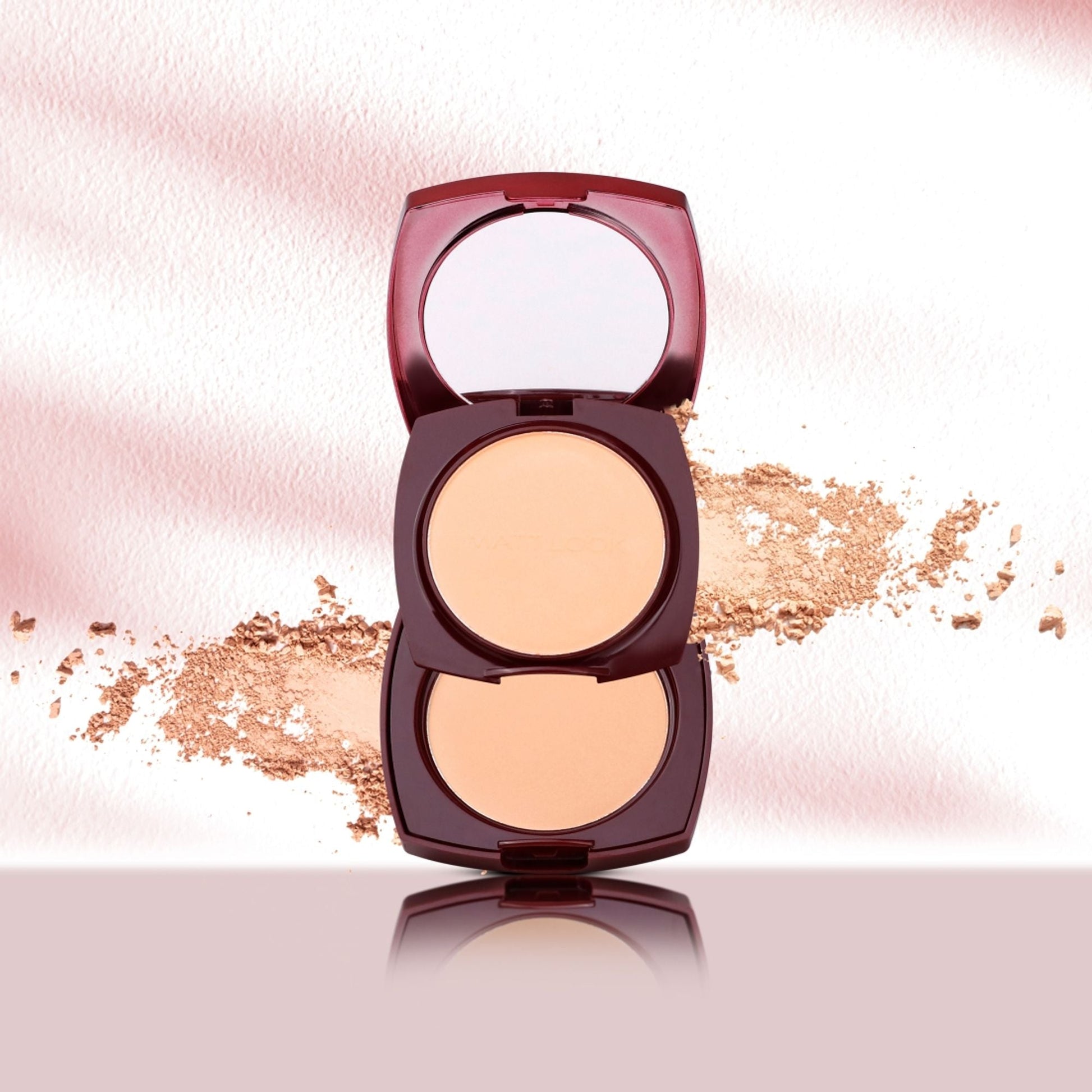 Matt Look True Cover Super Blendable Compact Powder - Golden Sand 