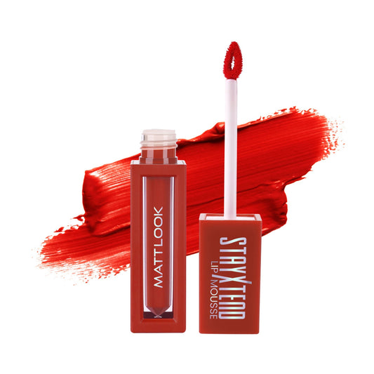Matt Look Stayxtend Lip Mousse - Firey Red 
