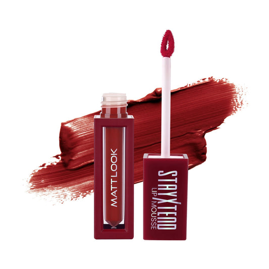 Matt Look Stayxtend Lip Mousse - Berry Maroon