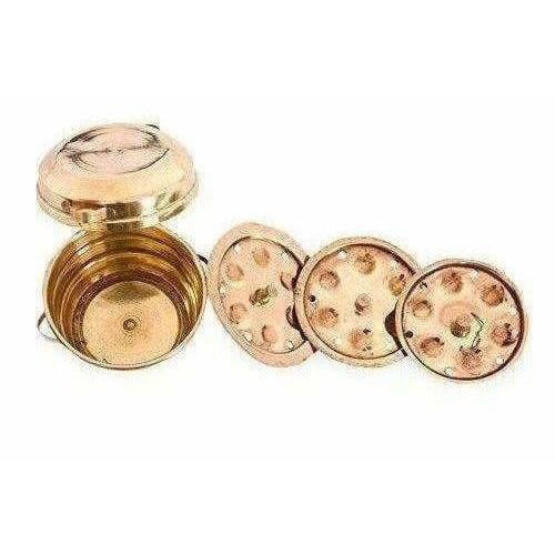 Toys Brass Idli Patra, Gold - Grab2buy