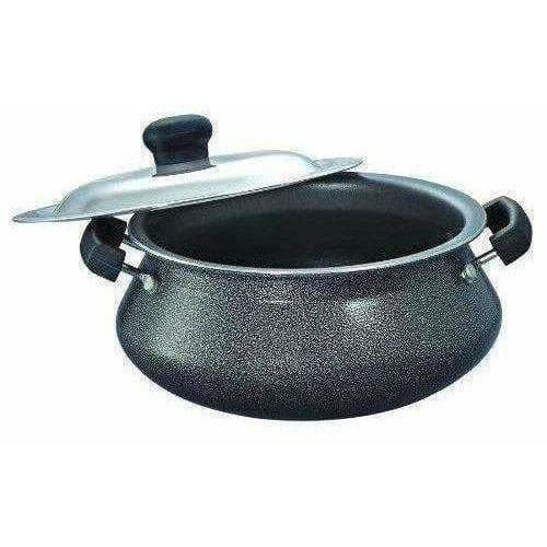 Prestige Omega Handi with Lid  Black | Grab2Buy