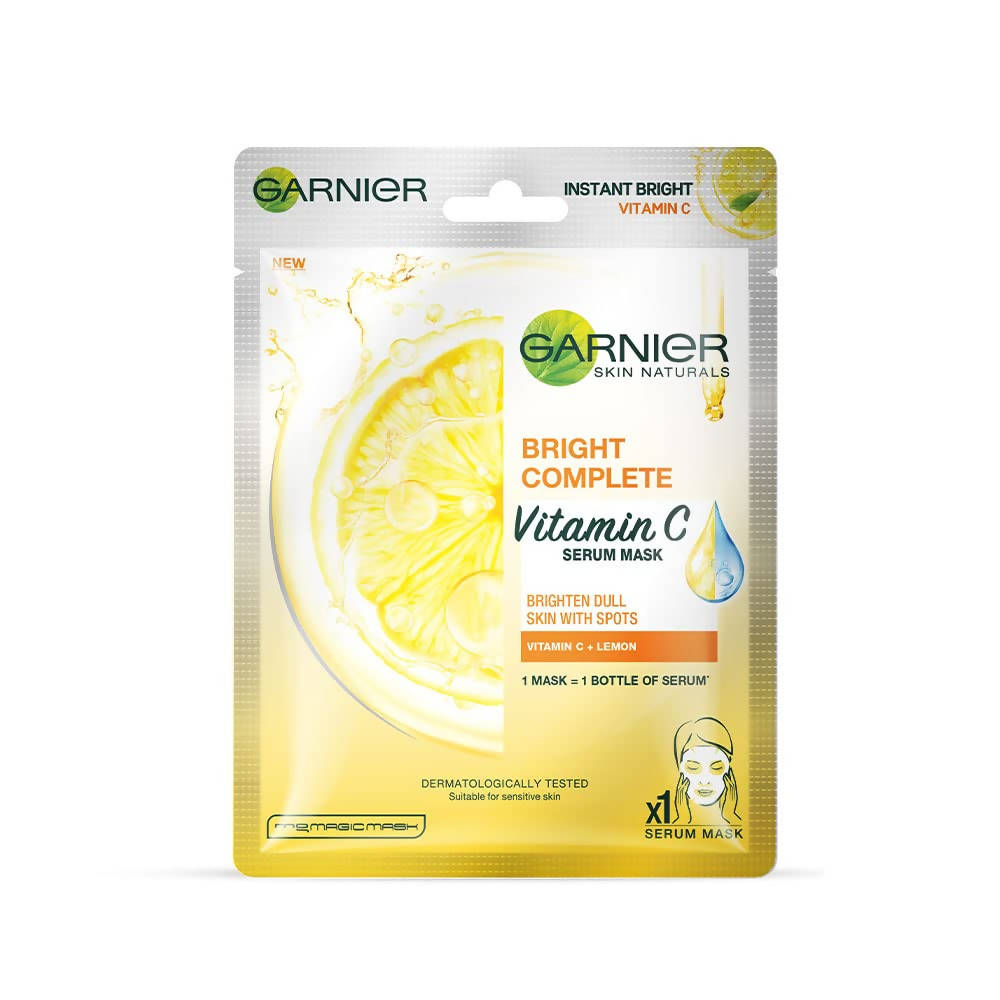 Garnier Bright Complete Vitamin C Serum Sheet Mask 
